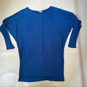 Vince Dolman sleeves blue top M
